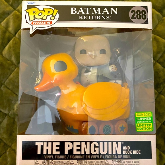 DC Comics Other - 🖤💛🖤large NEW Penguin Funko Pop💛🖤💛